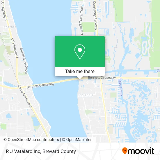 R J Vatalaro Inc map