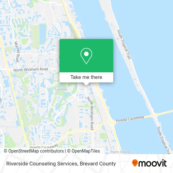 Riverside Counseling Services map
