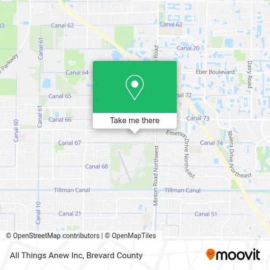 All Things Anew Inc map