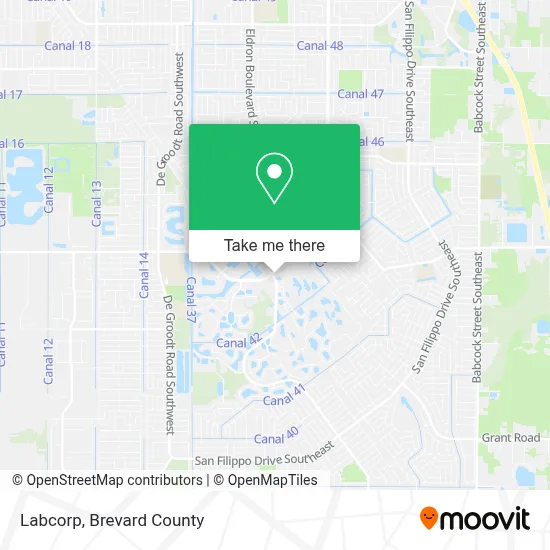 Labcorp map