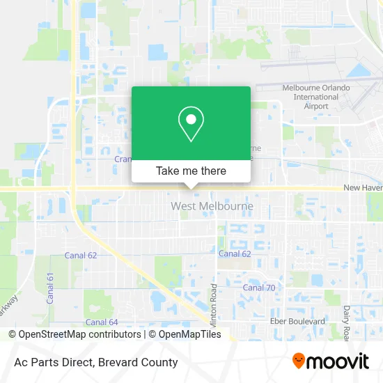 Ac Parts Direct map