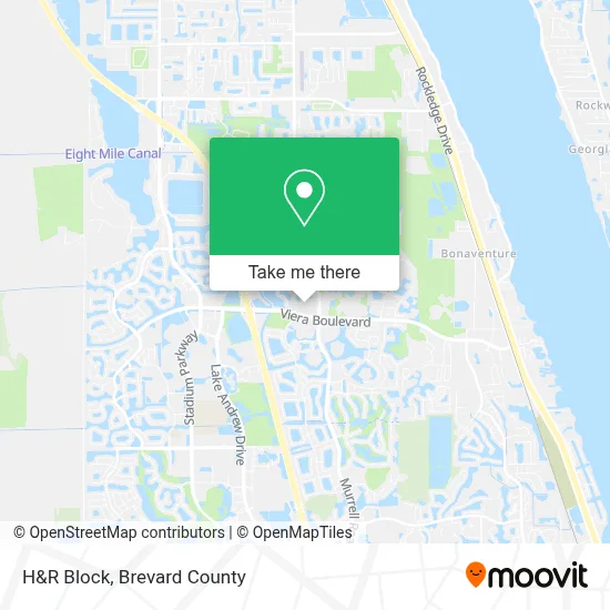 H&R Block map