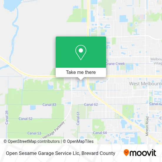 Open Sesame Garage Service Llc map