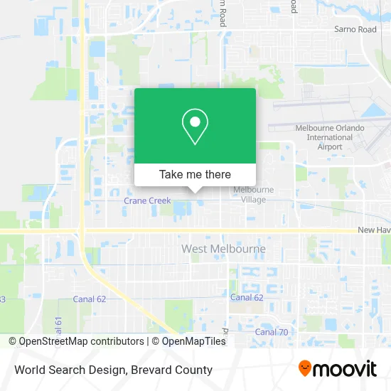 World Search Design map
