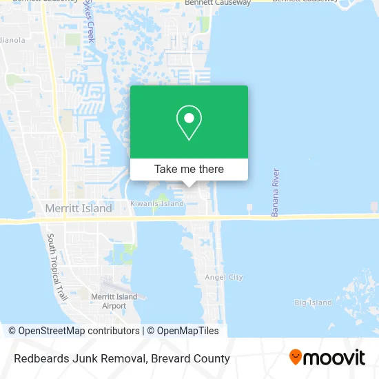 Redbeards Junk Removal map
