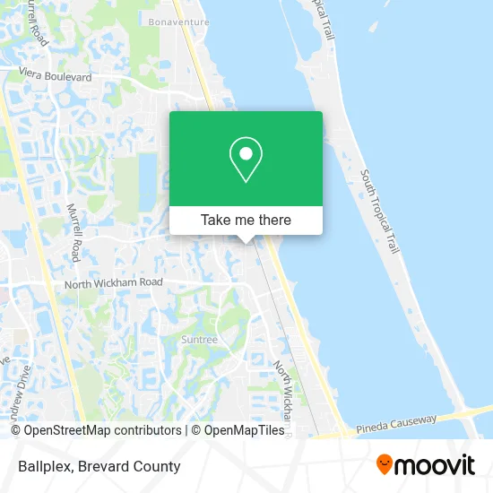 Ballplex map