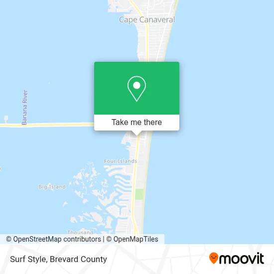 Surf Style map