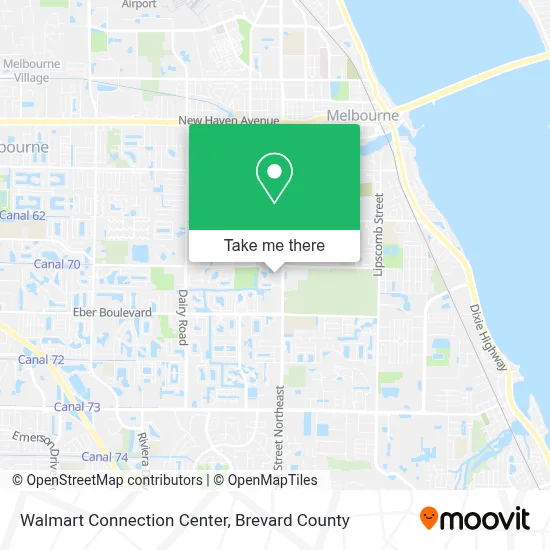 Walmart Connection Center map