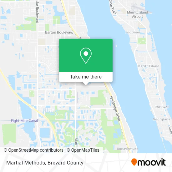 Martial Methods map