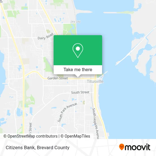 Citizens Bank map