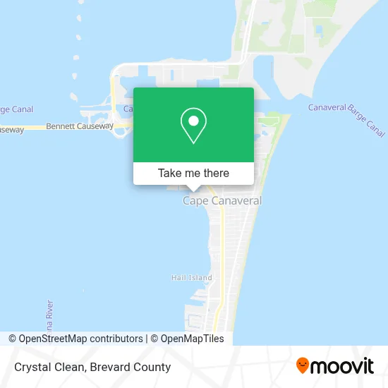 Crystal Clean map