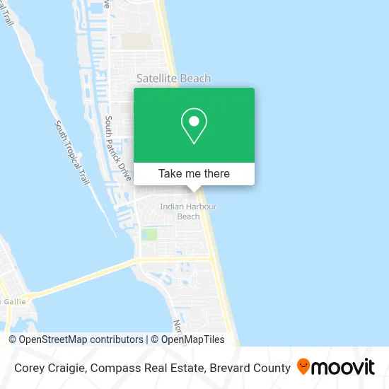 Corey Craigie, Compass Real Estate map