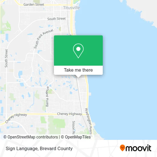 Sign Language map