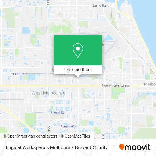 Logical Workspaces Melbourne map