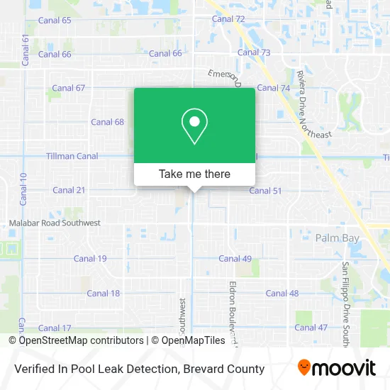 Verified In Pool Leak Detection map