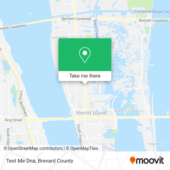 Test Me Dna map