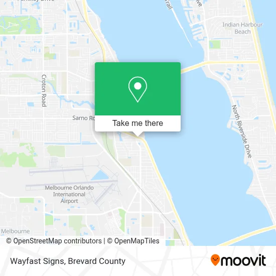 Wayfast Signs map