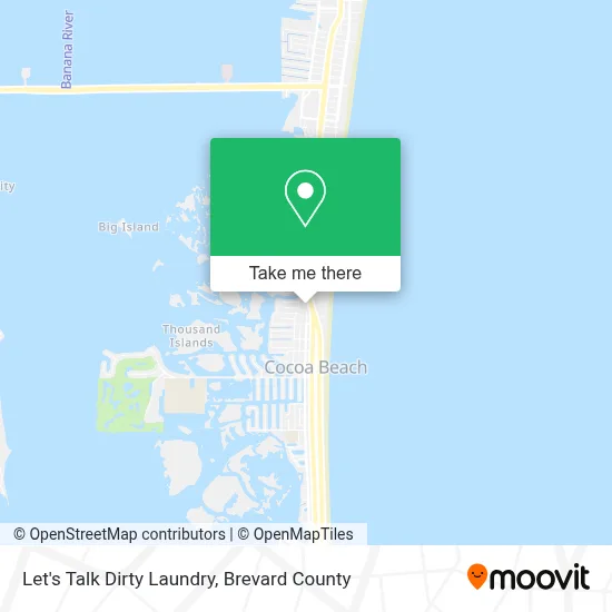 Let's Talk Dirty Laundry map