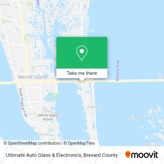 Ultimate Auto Glass & Electronics map