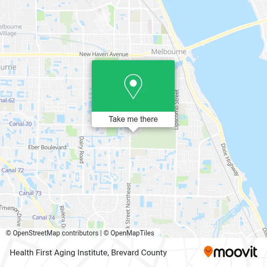 Health First Aging Institute map