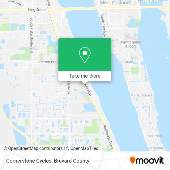 Cornerstone Cycles map