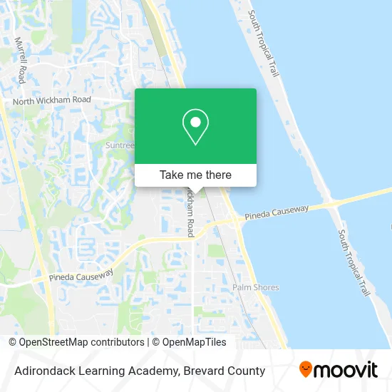 Adirondack Learning Academy map