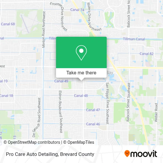 Pro Care Auto Detailing map