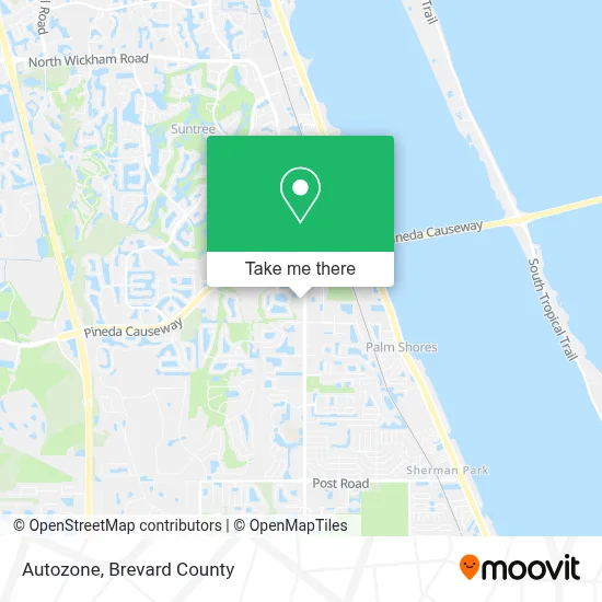 Autozone map