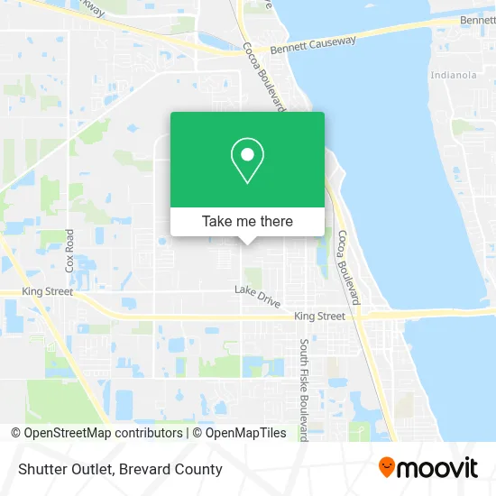 Shutter Outlet map