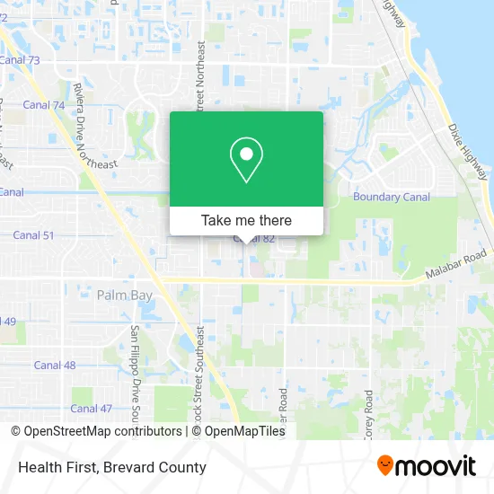 Health First map