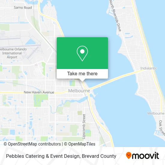Pebbles Catering & Event Design map