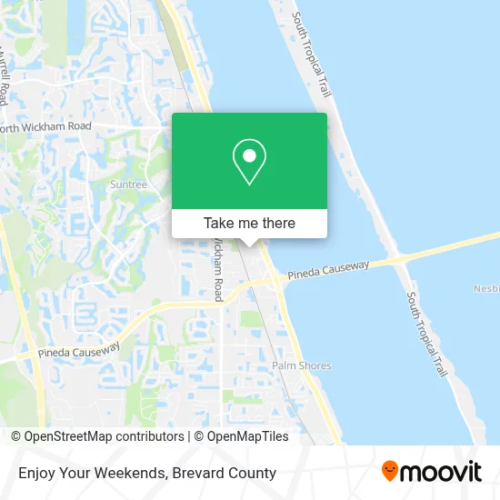 Enjoy Your Weekends map