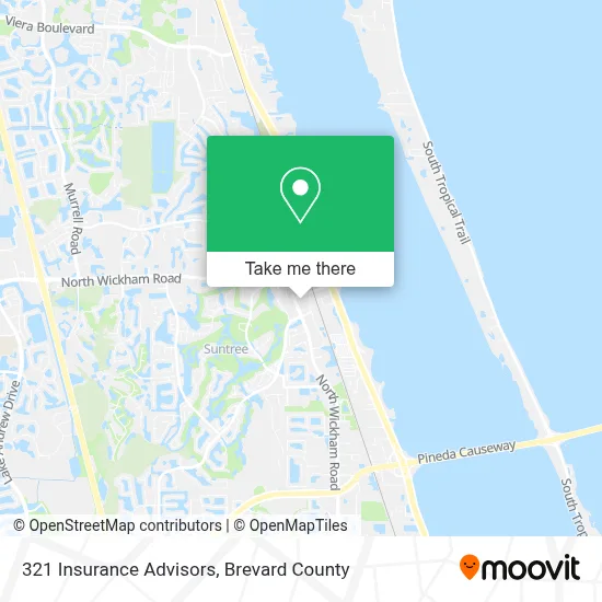 321 Insurance Advisors map