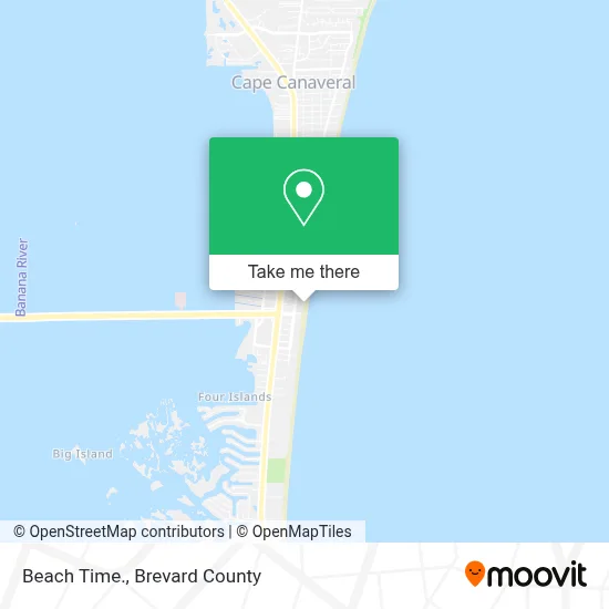 Beach Time. map