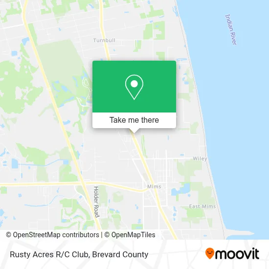 Rusty Acres R/C Club map