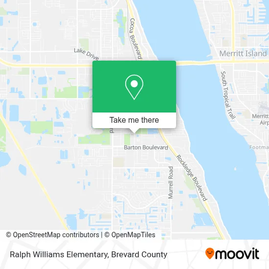 Ralph Williams Elementary map