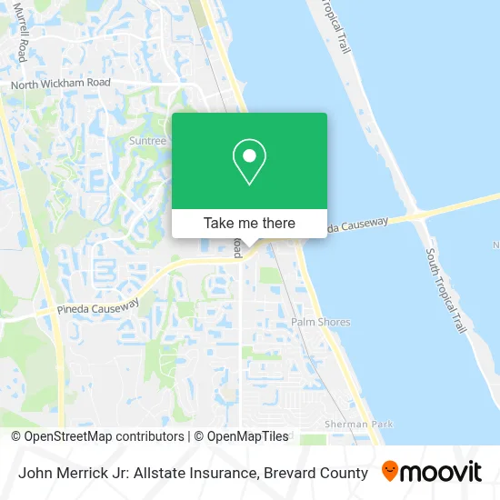 John Merrick Jr: Allstate Insurance map