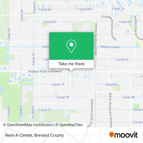Rent-A-Center map