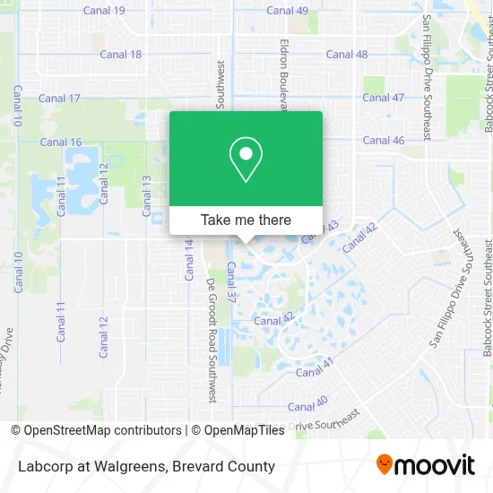 Labcorp at Walgreens map