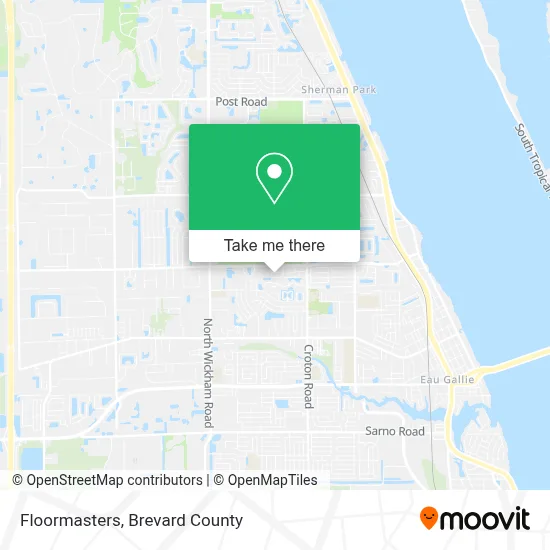 Floormasters map