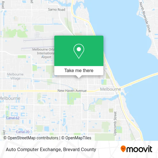 Auto Computer Exchange map
