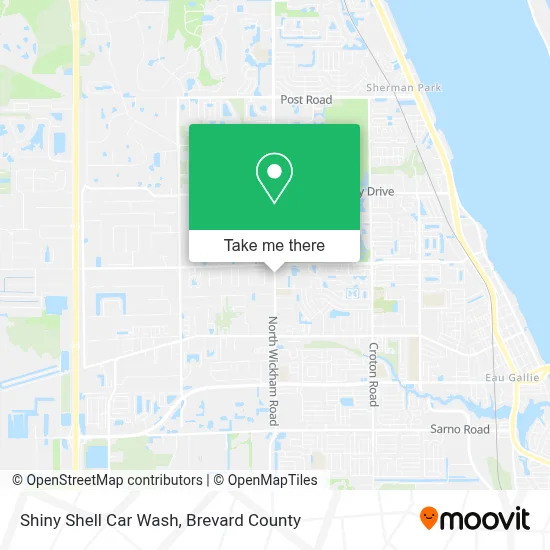 Shiny Shell Car Wash map