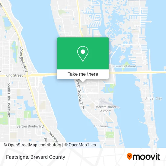Fastsigns map