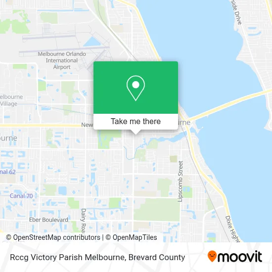 Rccg Victory Parish Melbourne map