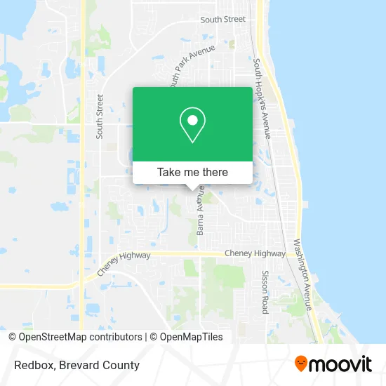 Redbox map