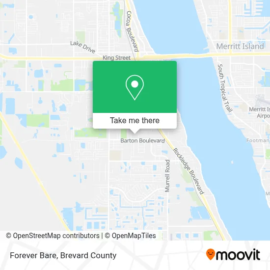 Forever Bare map