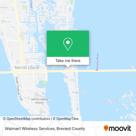 Walmart Wireless Services map