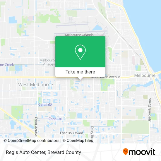 Regis Auto Center map