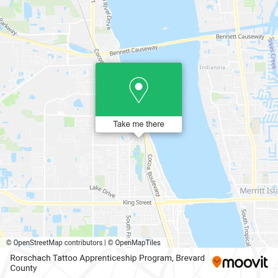Rorschach Tattoo Apprenticeship Program map