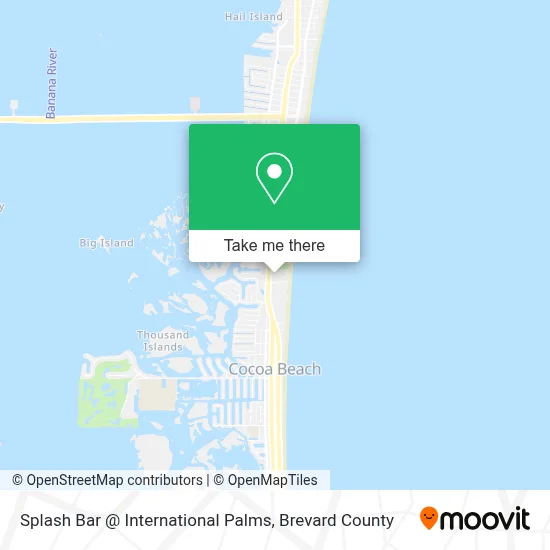 Splash Bar @ International Palms map